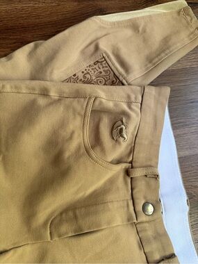 Smartpak Piper Tan Equestrian full seat Breeches